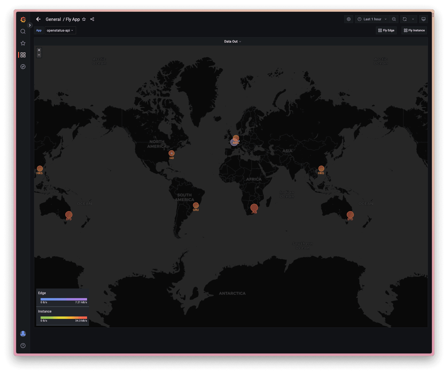 Multi regions monitoring by default